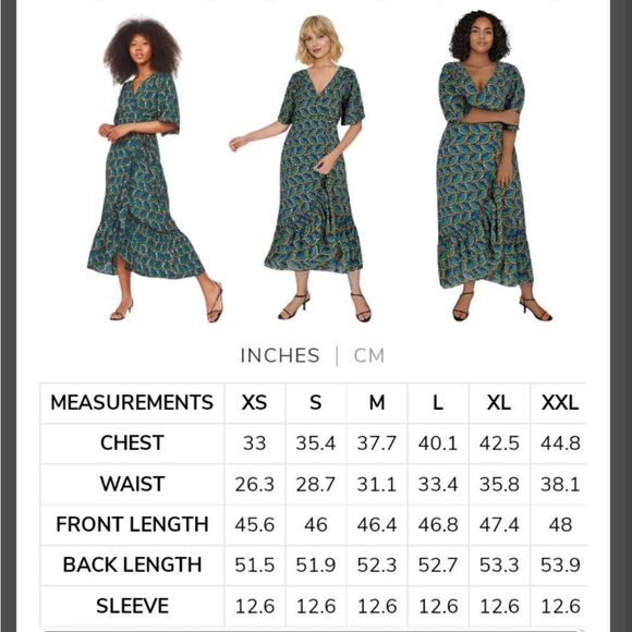 Silk & Salt Journey Maxi Wrap Dress in African Peacock NWT Flowy V Neck Print - Picture 6 of 6